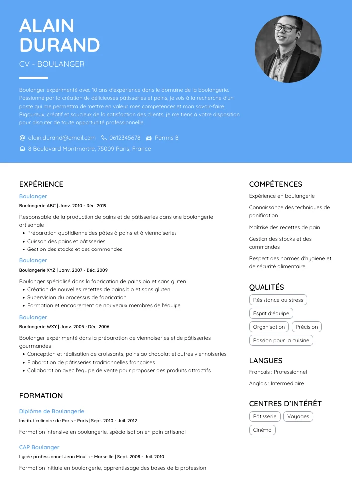 cv boulanger
