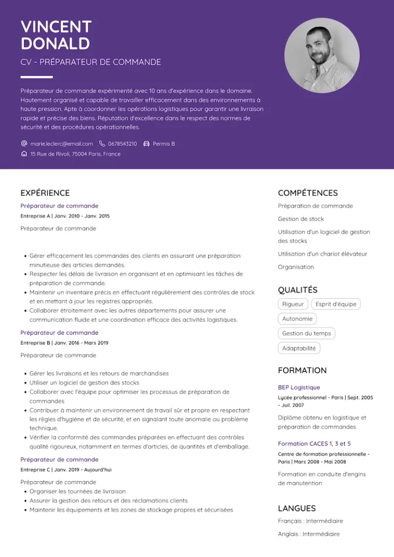 cv preparateur-de-commande