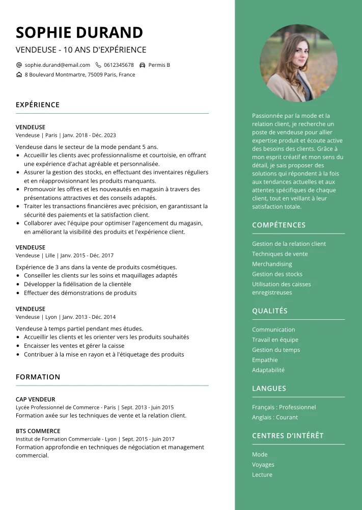 cv Vedneuse