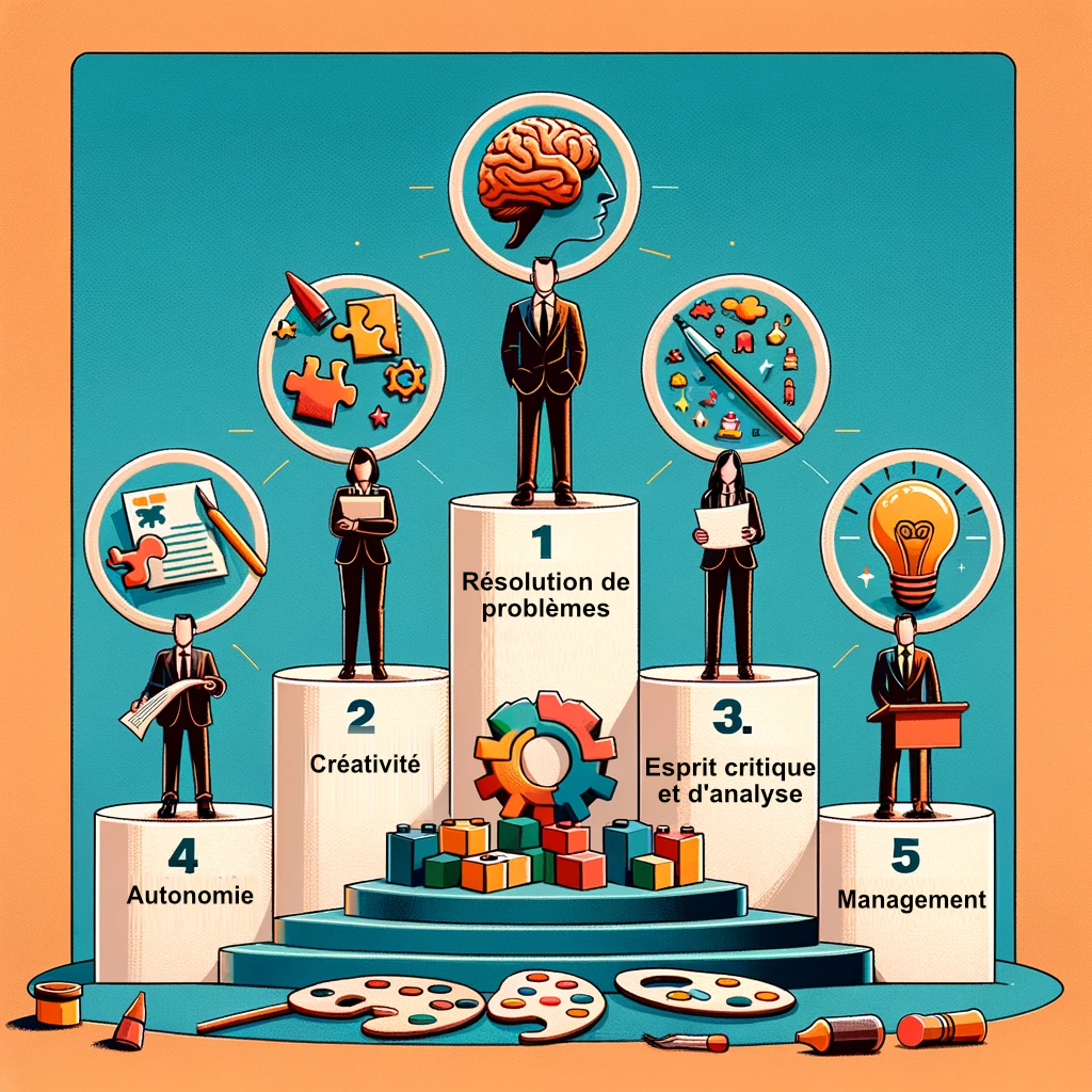 podium qualités soft skills