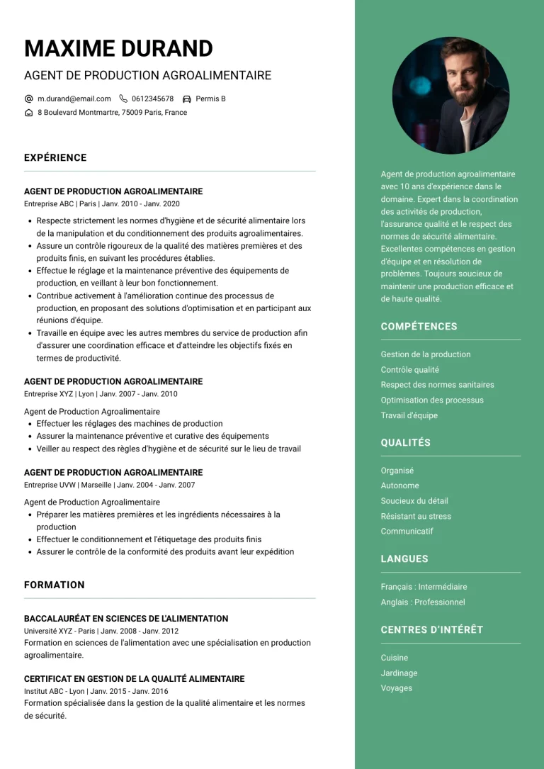 cv-agent-production-agroaliementaire